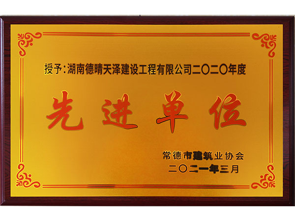 2020年市協(xié)會先進單位2021年頒發(fā)